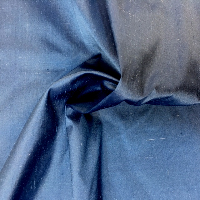 Dupion Silk - BLUE MOON